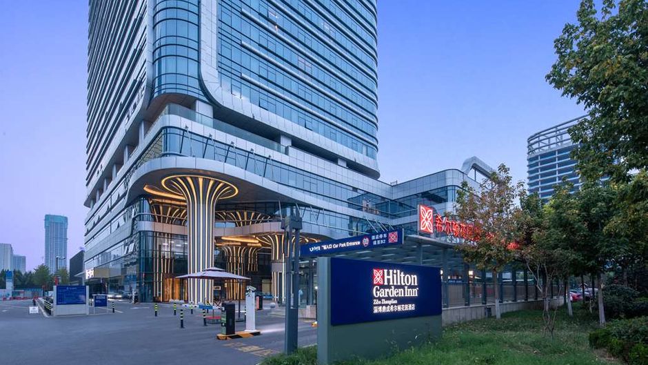 Hilton Garden Inn Zibo Zhangdian Exterior