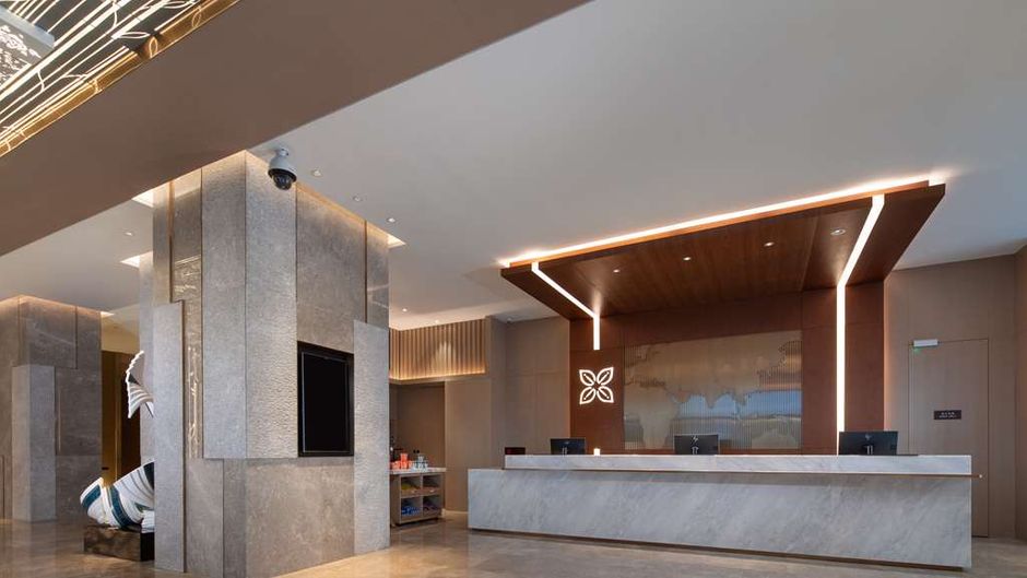 Hilton Garden Inn Zibo Zhangdian Lobby