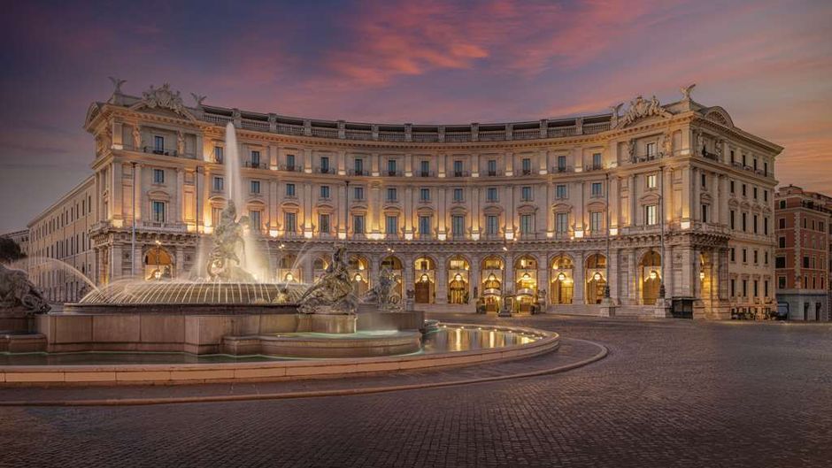 Anantara Palazzo Naiadi Rome Hotel Exterior