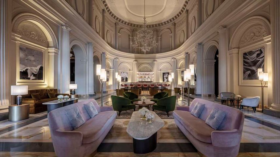 Anantara Palazzo Naiadi Rome Hotel Lobby