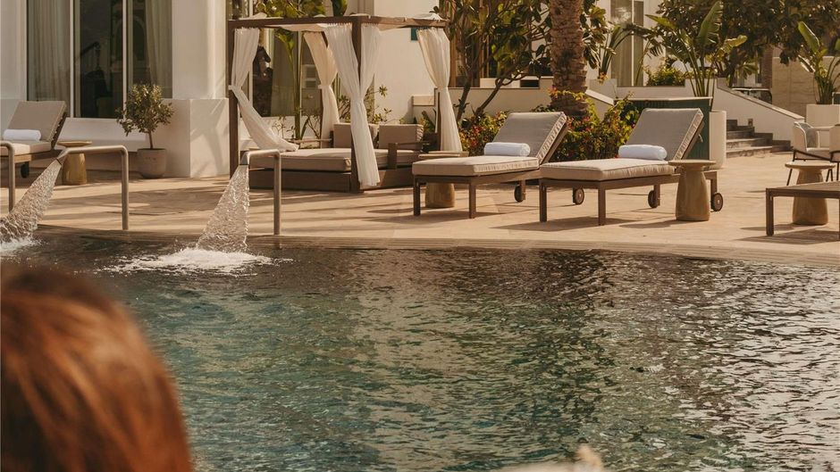 Raffles Al Areen Palace Bahrain Pool