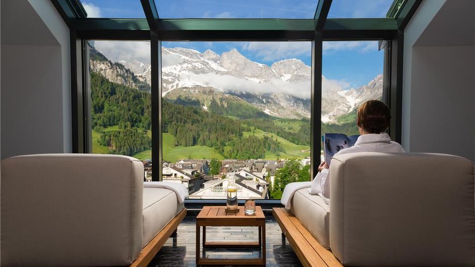 Kempinski Palace Engelberg Pool