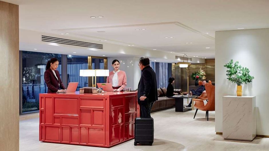 The Montien Bangkok Hotel Lobby