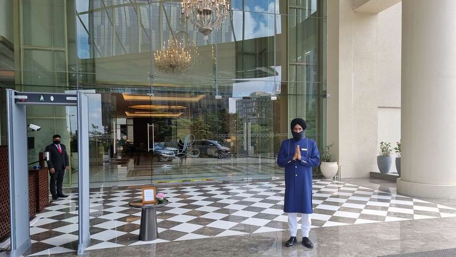 The Leela Bhartiyar City Bengaluru Exterior