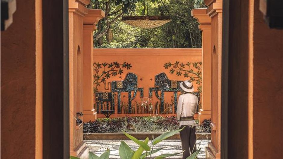 Anantara Golden Triangle Elephant Camp Lobby