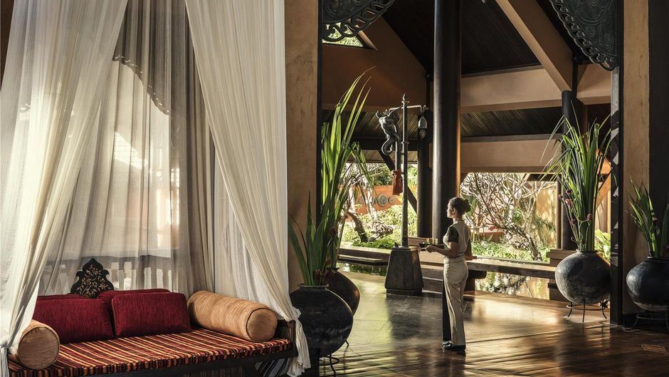 Anantara Golden Triangle Elephant Camp Lobby