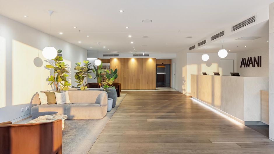 Avani Broadbeach Gold Coast Residences Lobby