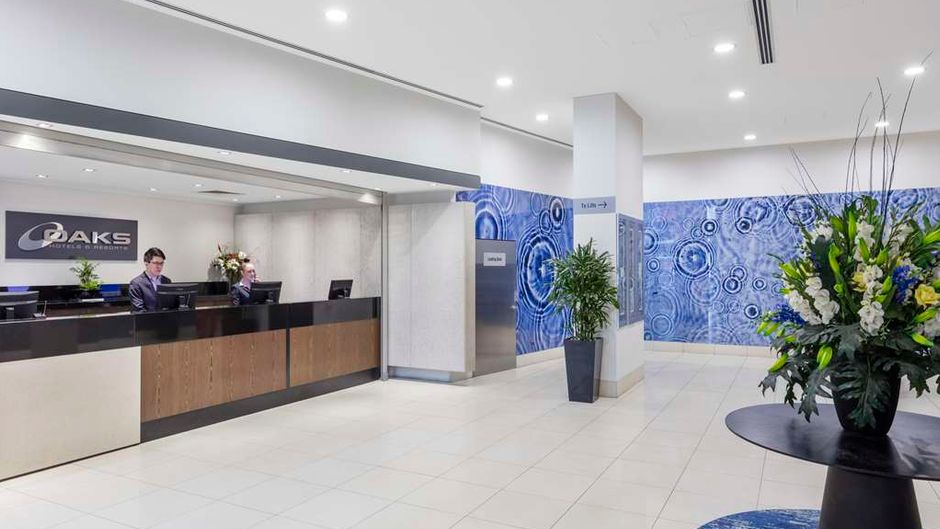 Oaks Brisbane Charlotte Suites Lobby