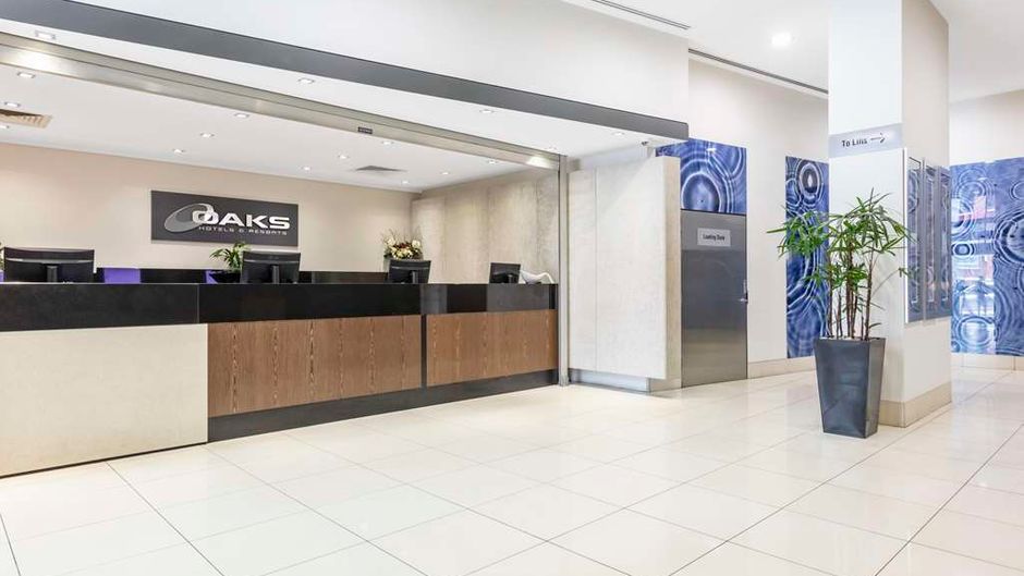 Oaks Brisbane Charlotte Suites Lobby