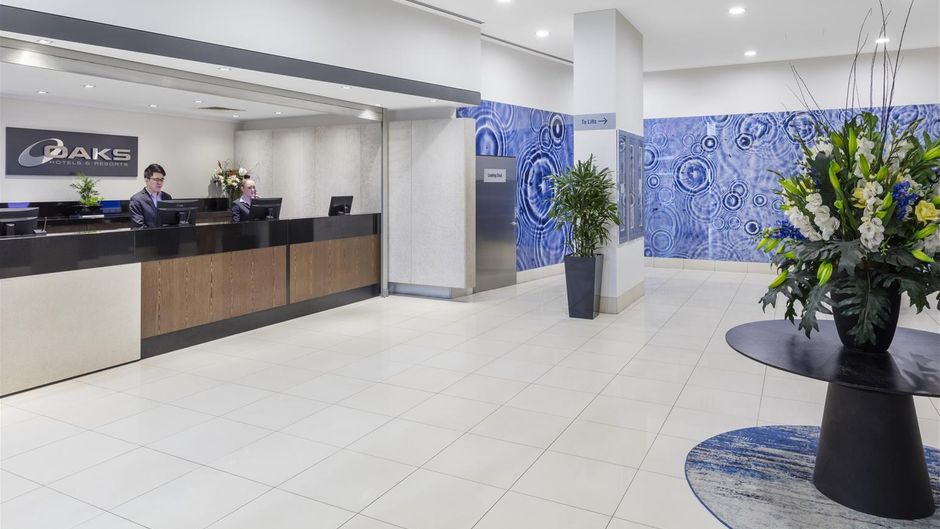Oaks Brisbane Charlotte Suites Lobby