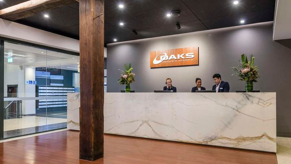Oaks Sydney Goldsbrough Suites Lobby
