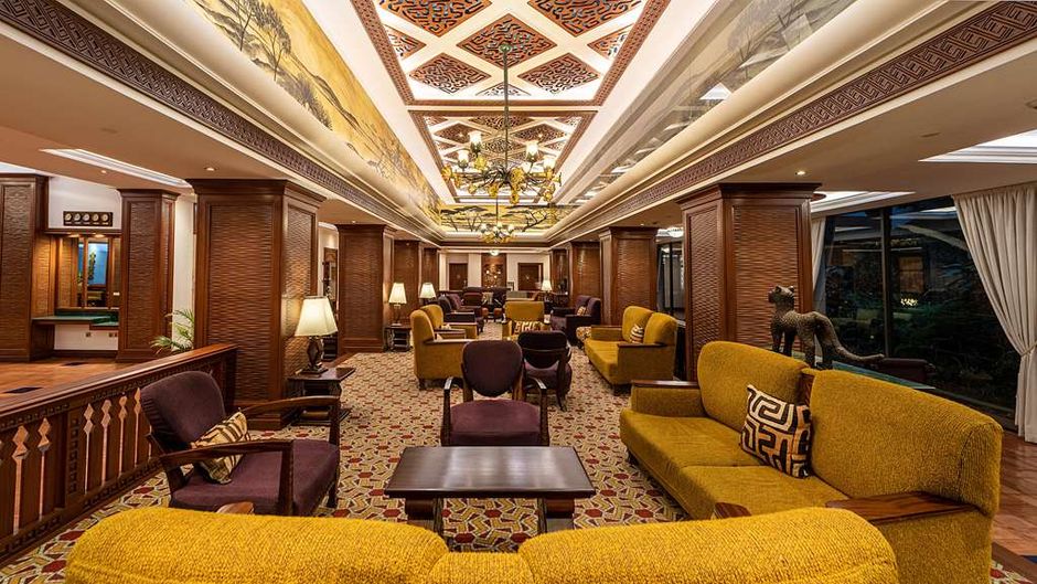 Nairobi Serena Hotel Lobby