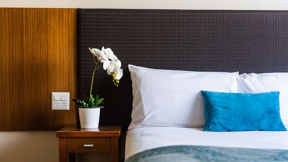 Ocean Breeze Hotel Room