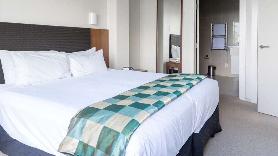 Ocean Breeze Hotel Room