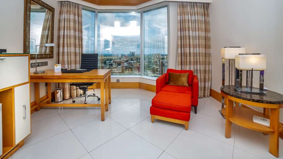 Lagos Continental Hotel Room