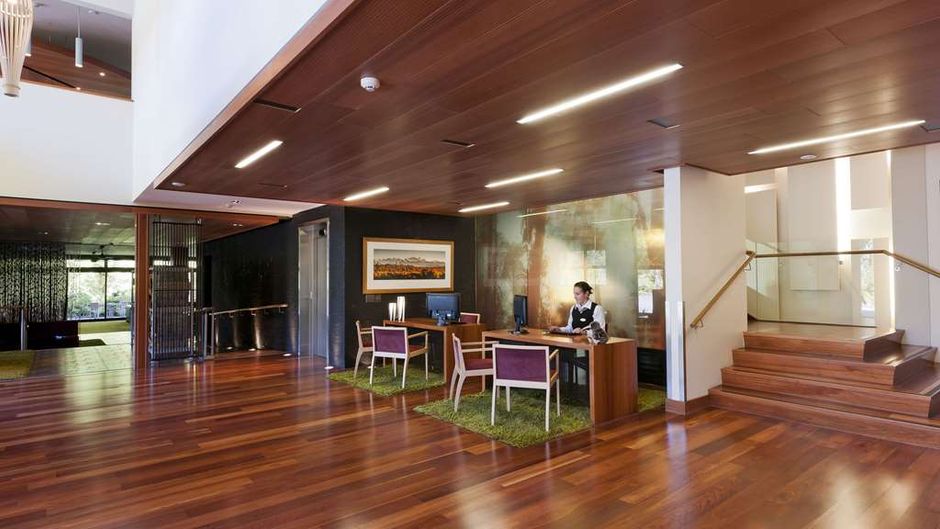 Te Waonui Forest Retreat Lobby