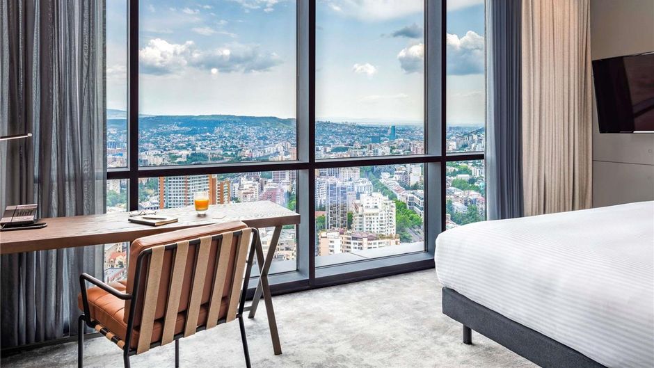 Pullman Tbilisi Axis Towers Exterior