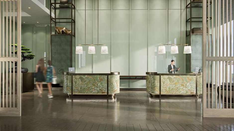 Shangri-La Qiantan, Shanghai Lobby