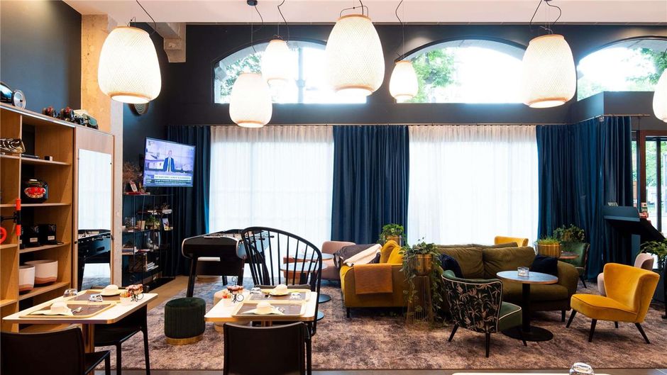Aparthotel Adagio Lyon Patio Confluence Restaurant