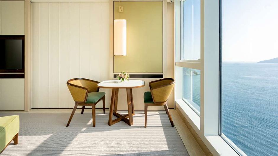 The Fullerton Ocean Park Hotel Room