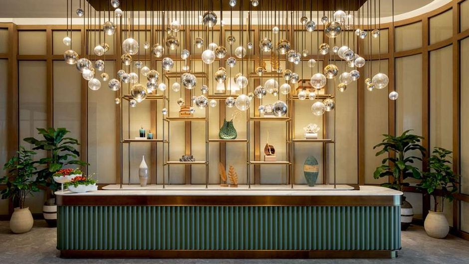 The Fullerton Ocean Park Hotel Lobby