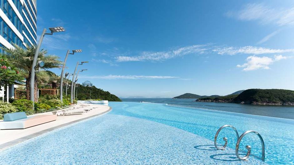 The Fullerton Ocean Park Hotel Pool