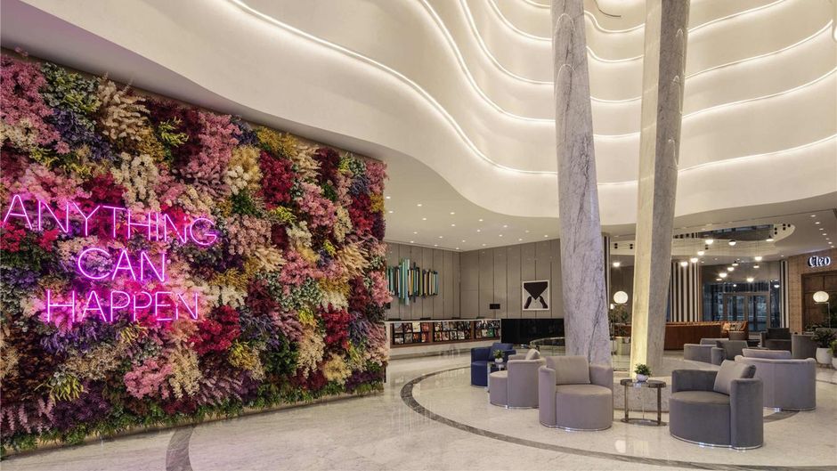 Hyde Hotel Dubai Exterior