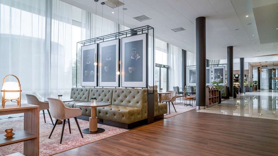 Radisson Red Oslo Airport Lobby