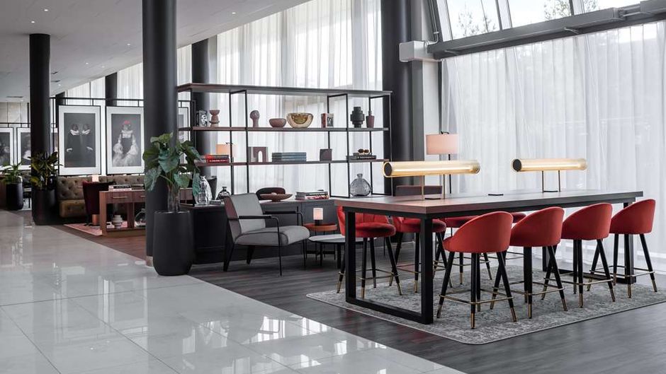 Radisson Red Oslo Airport Lobby