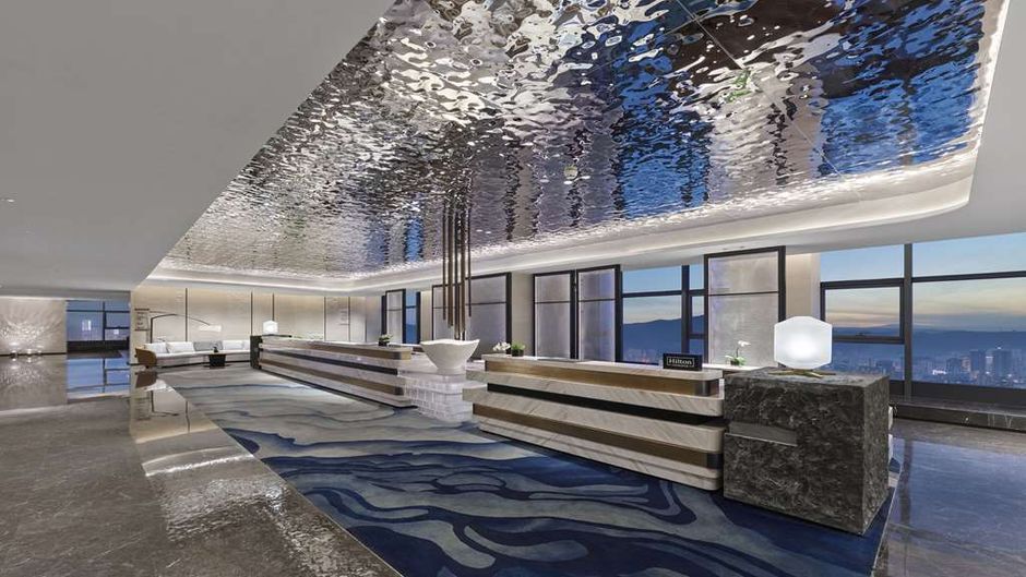Hilton Lanzhou City Center Lobby