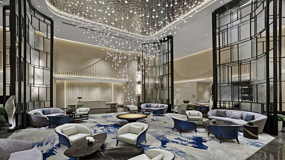 Hilton Lanzhou City Center Lobby