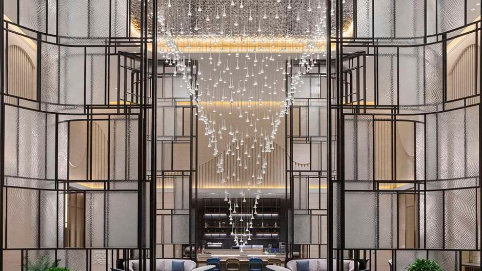 Hilton Lanzhou City Center Lobby