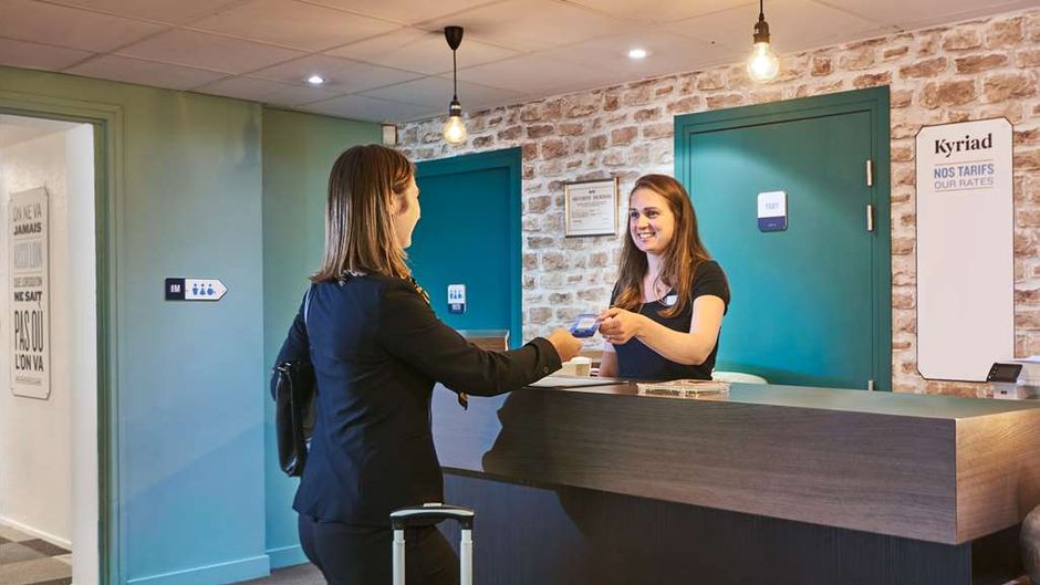 Kyriad Hotel Lille-Mons en Baroeul Lobby