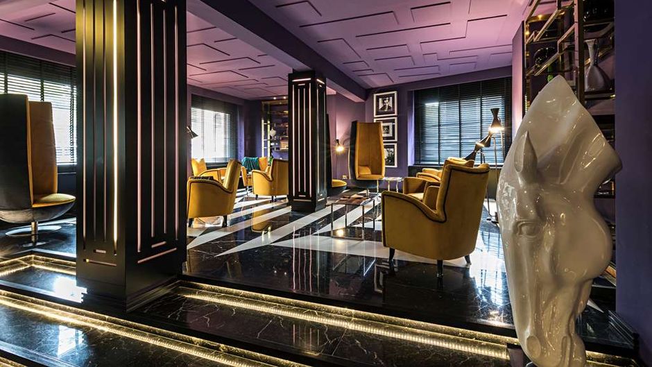 The Tribune Hotel Lobby
