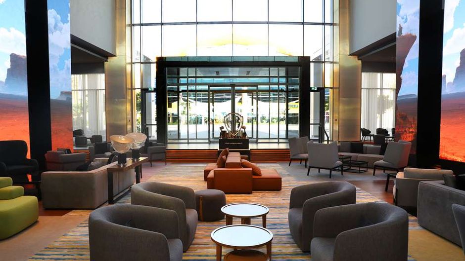 The WB Abu Dhabi, Curio Collection Lobby