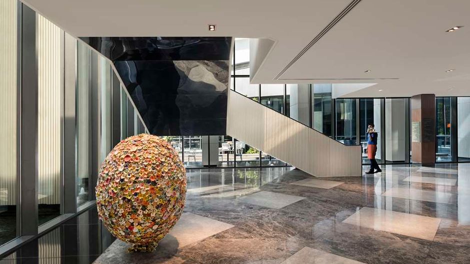 Hilton Bengaluru Manyata Business Park Lobby