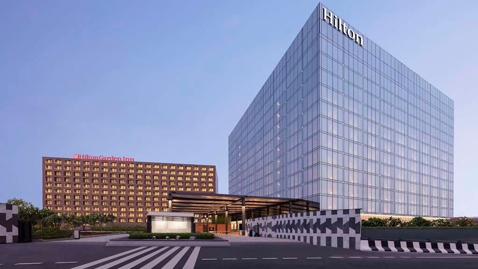 Hilton Bengaluru Manyata Business Park Exterior