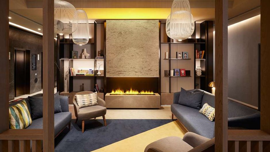 Adina Apartment Hotel Duesseldorf Lobby