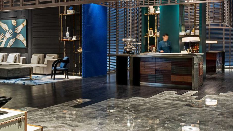 Hyatt Centric Lakeside Ningbo Lobby