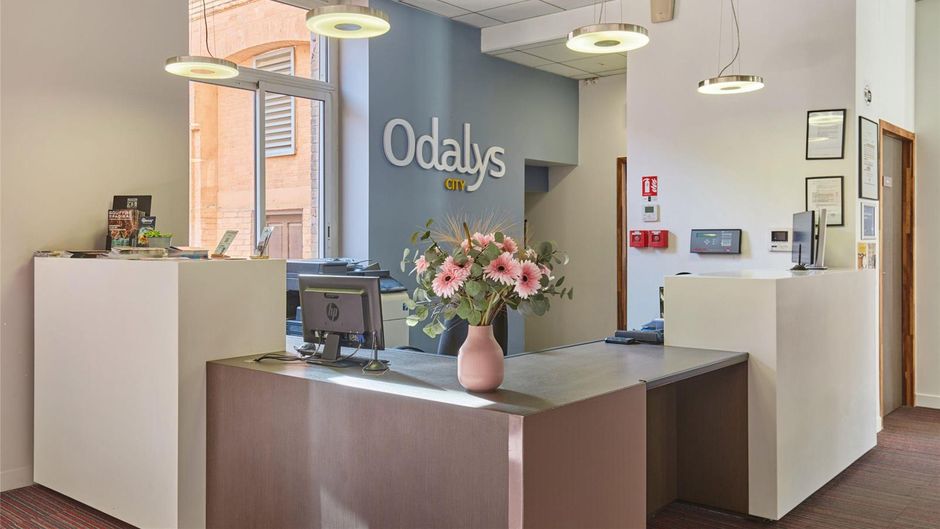 Odalys City La Colombelie Lobby