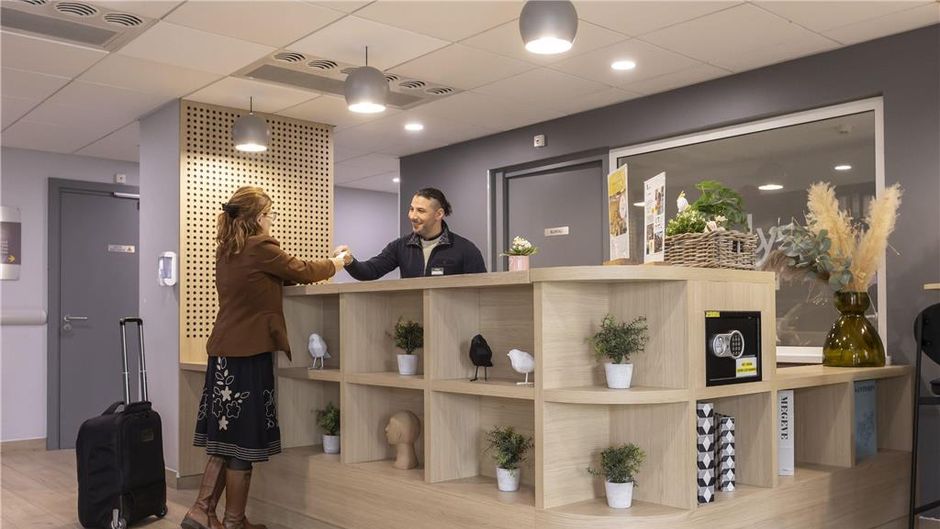 Odalys City La Rose d'Argent Lobby