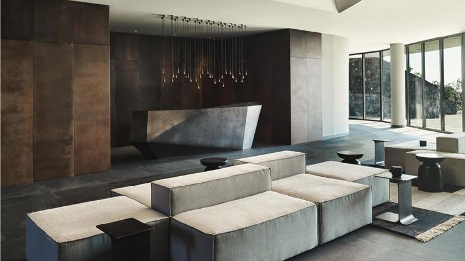 Magma Resort Santorini Lobby