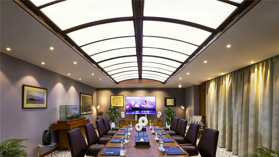 Queen Elizabeth 2 Floating Hotel Meeting