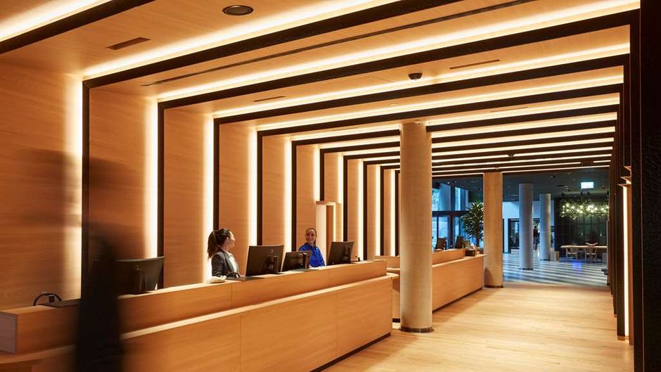 Scandic Frankfurt Hafenpark Lobby