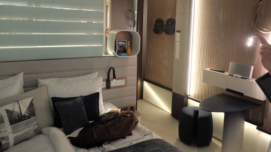 Port Tower Hotel Room
