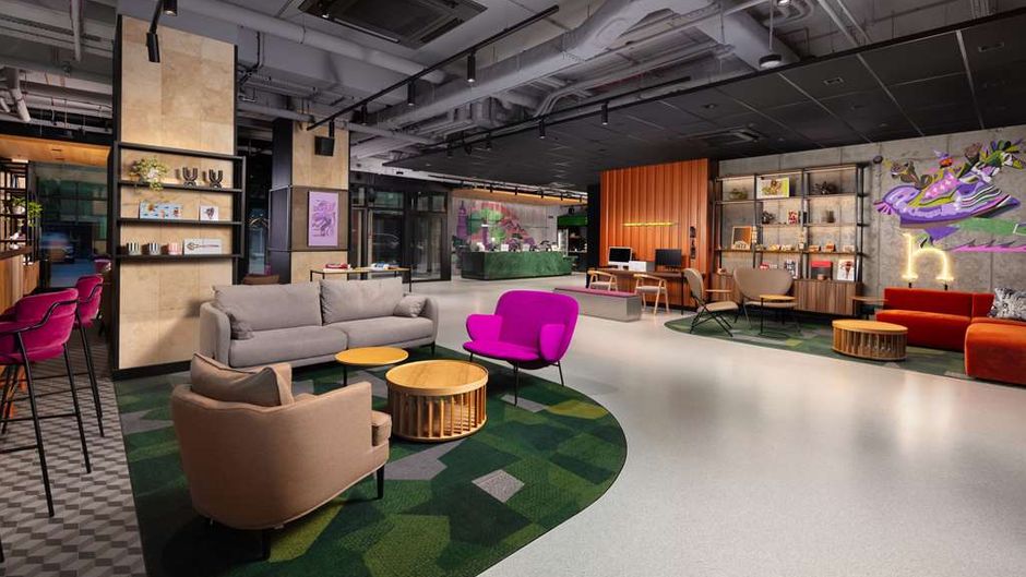 Hyatt Place Krakow Lobby