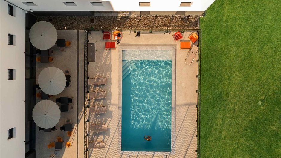 greet hotel Orthez Bearn Pool
