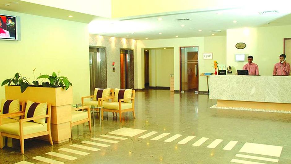 Radha Hometel, Bangalore Lobby