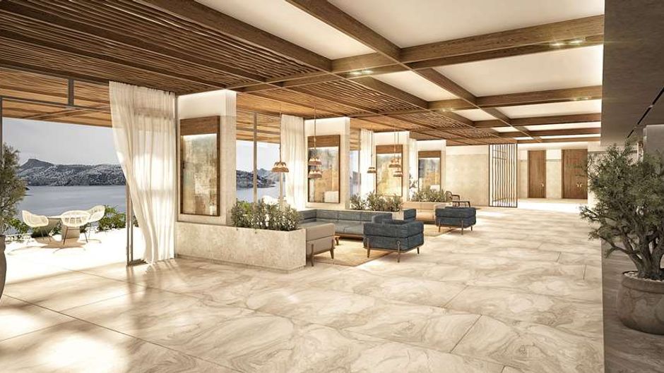 The Bo Vue Hotel Bodrum-Curio Collection Lobby