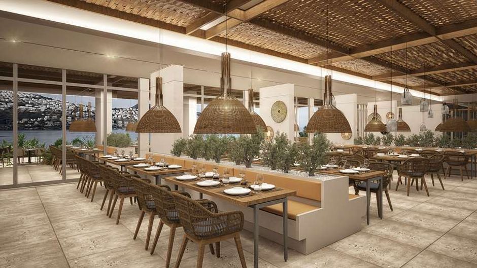 The Bo Vue Hotel Bodrum-Curio Collection Restaurant